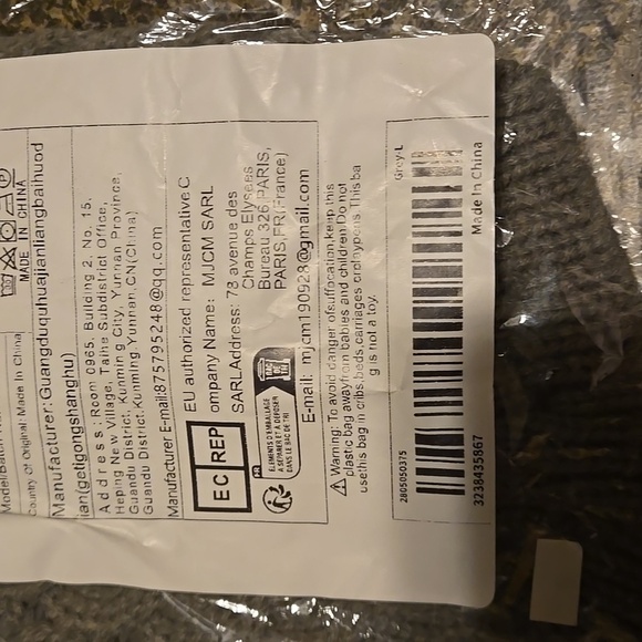 Cozy Knit Pet Sweater for Cats & Dogs -Warm Pullover, Gray, Medium Breed Size L - Picture 8 of 8